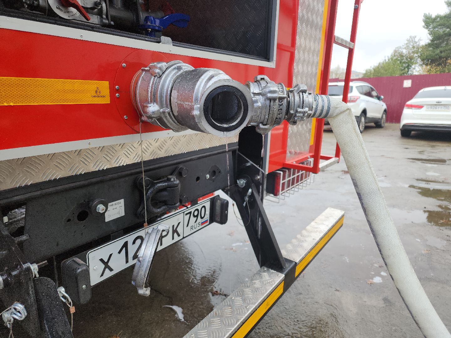 кашира, пожарно-спасательная часть, пожарная машина, автоцистерна, тушение пожаров, грубые водители,