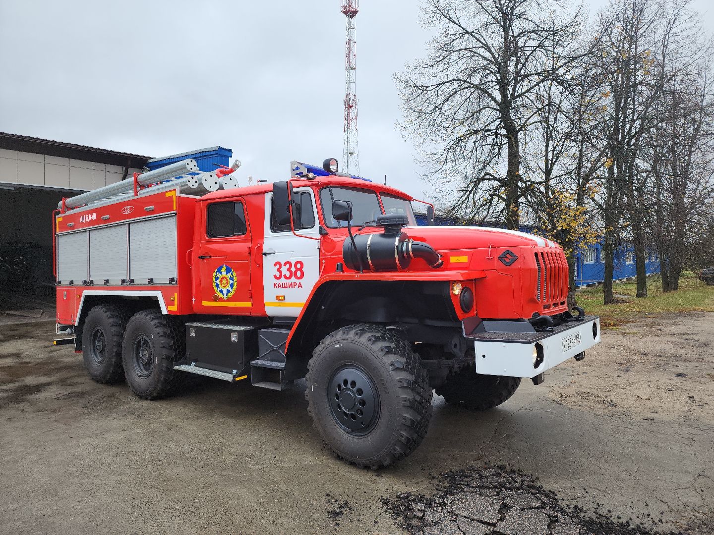 кашира, пожарно-спасательная часть, пожарная машина, автоцистерна, тушение пожаров, грубые водители,