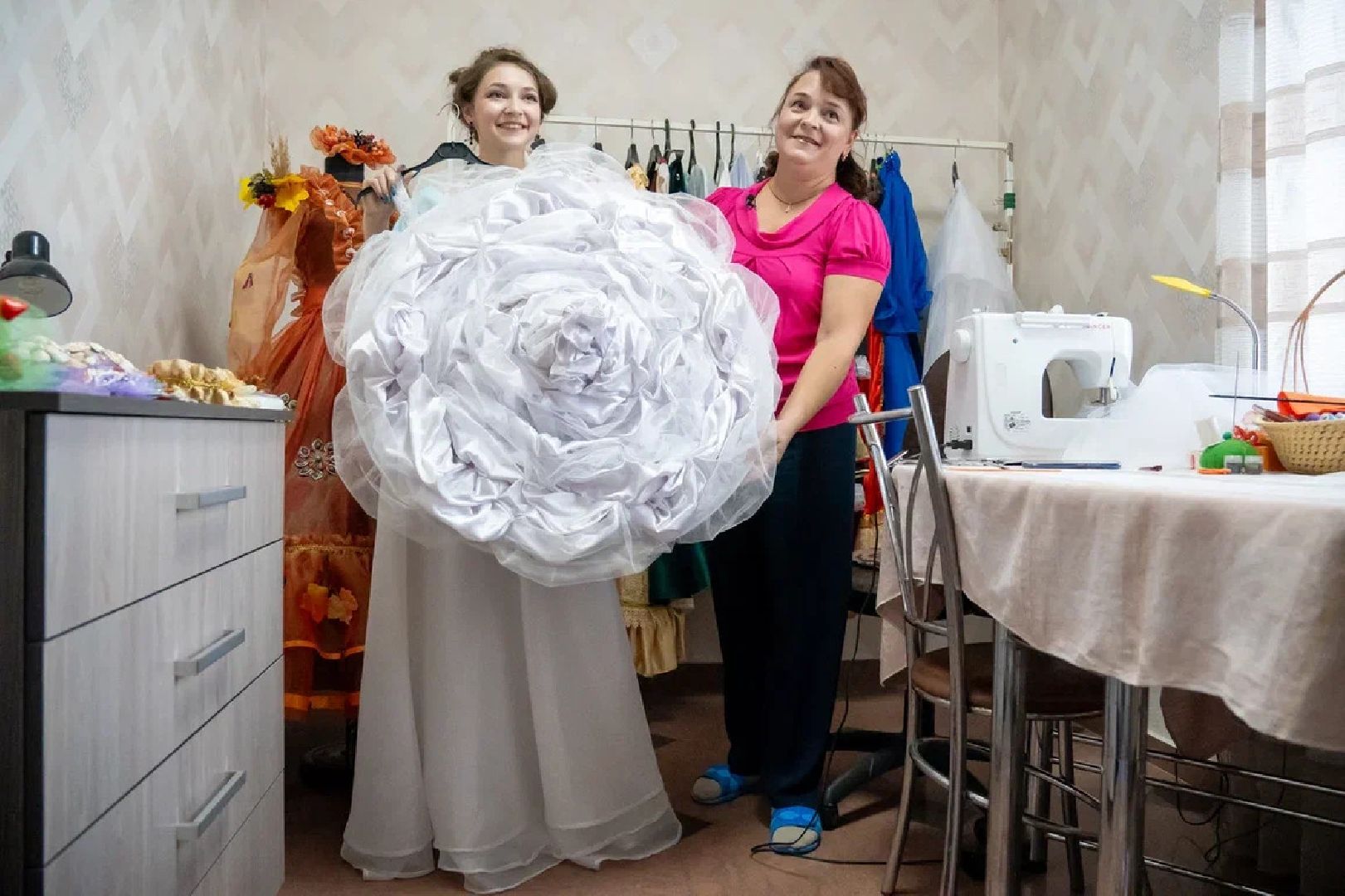 люди, культура, творчество, шитьё, платья, орехово-зуево, мастерицы, рукоделие,