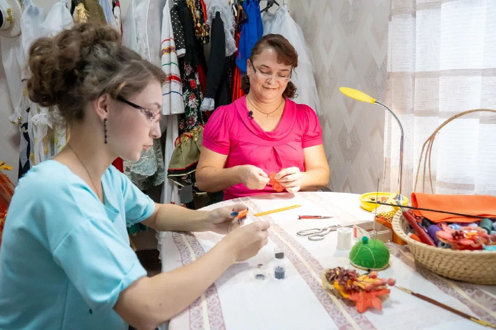 люди, культура, творчество, шитьё, платья, орехово-зуево, мастерицы, рукоделие,