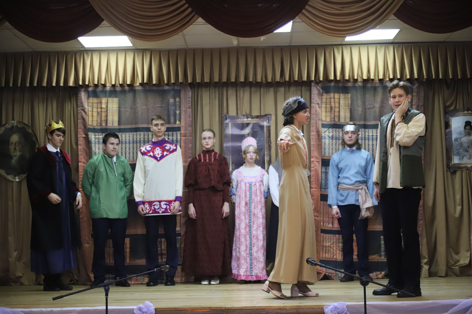 Рошаль, рошальский лицей, день лицеиста, пушкинский вечер, бал,