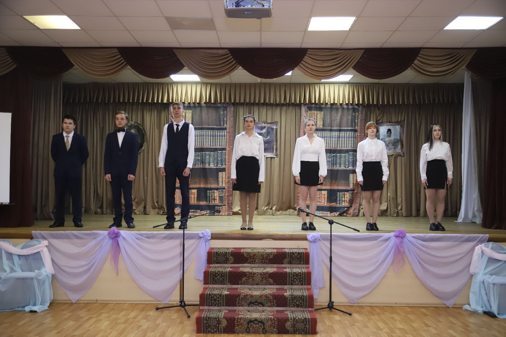 Рошаль, рошальский лицей, день лицеиста, пушкинский вечер, бал,