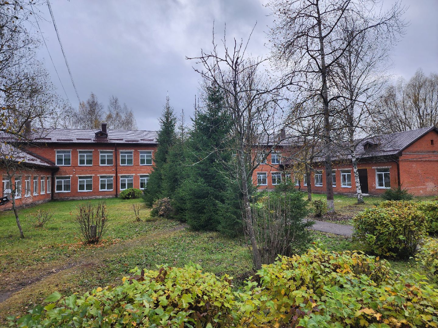 Серпухов, Подмосковье, местечко Данки, капитальный ремонт, президентская программа, ремонт школы,