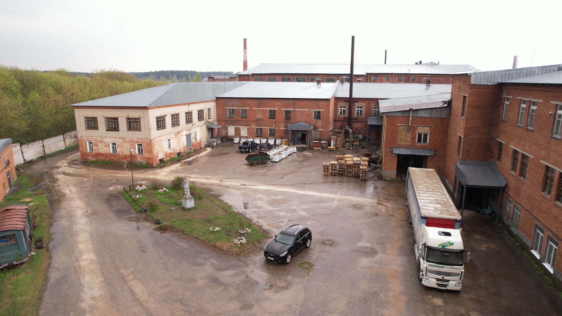 культура, промышленность, Вербилки,видео с коптера,