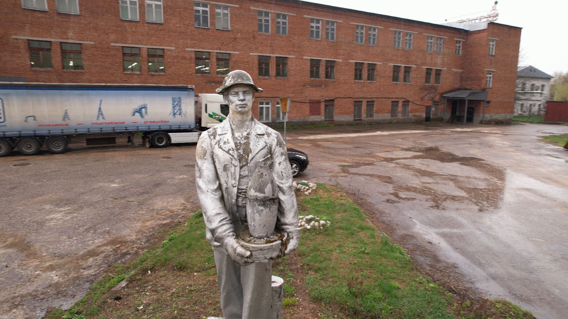 культура, промышленность, Вербилки,видео с коптера,