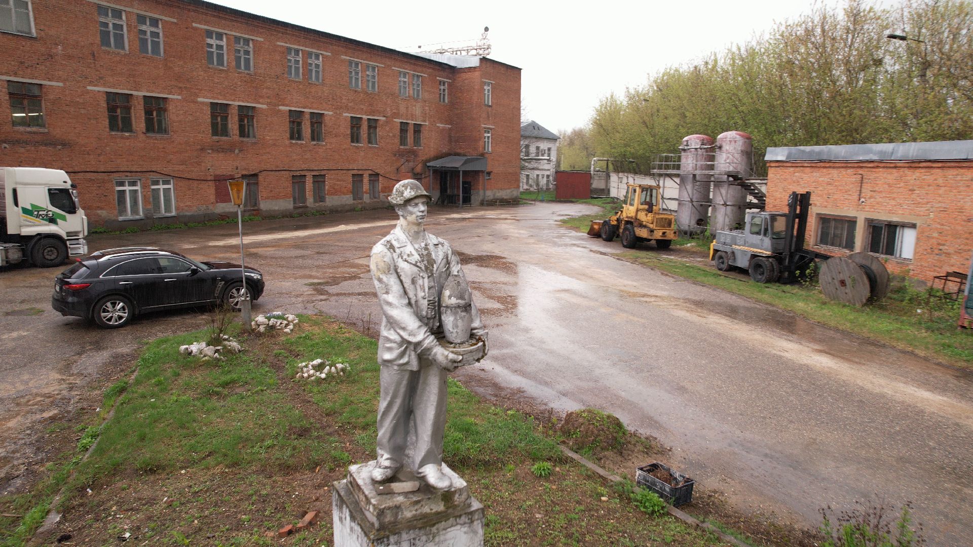 культура, промышленность, Вербилки,видео с коптера,