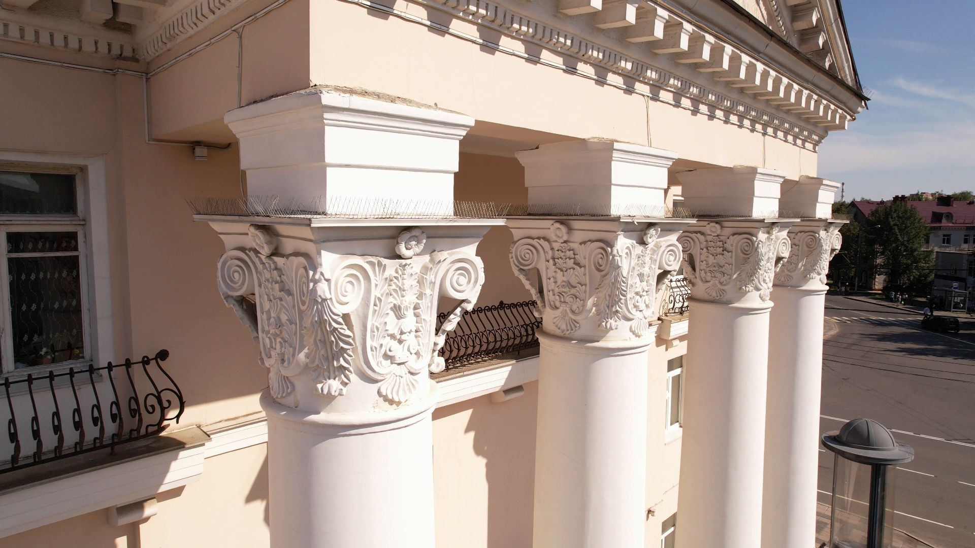 видное, архитектура, культура,видео с коптера,