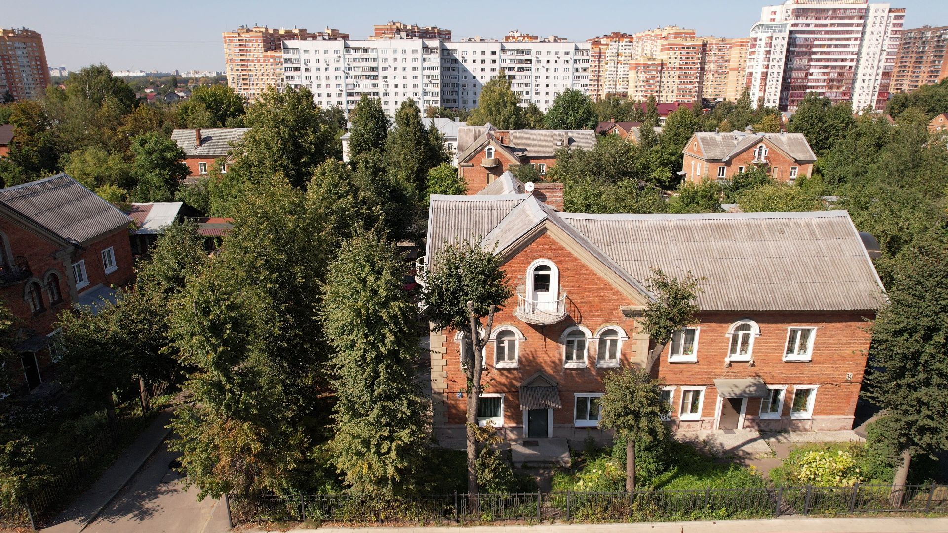 видное, архитектура, культура,видео с коптера,