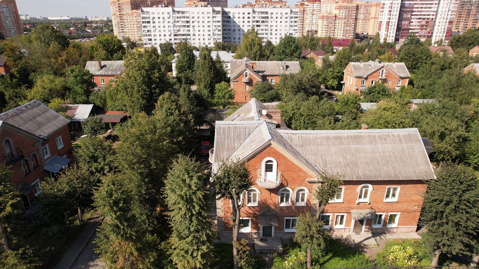 видное, архитектура, культура,видео с коптера,