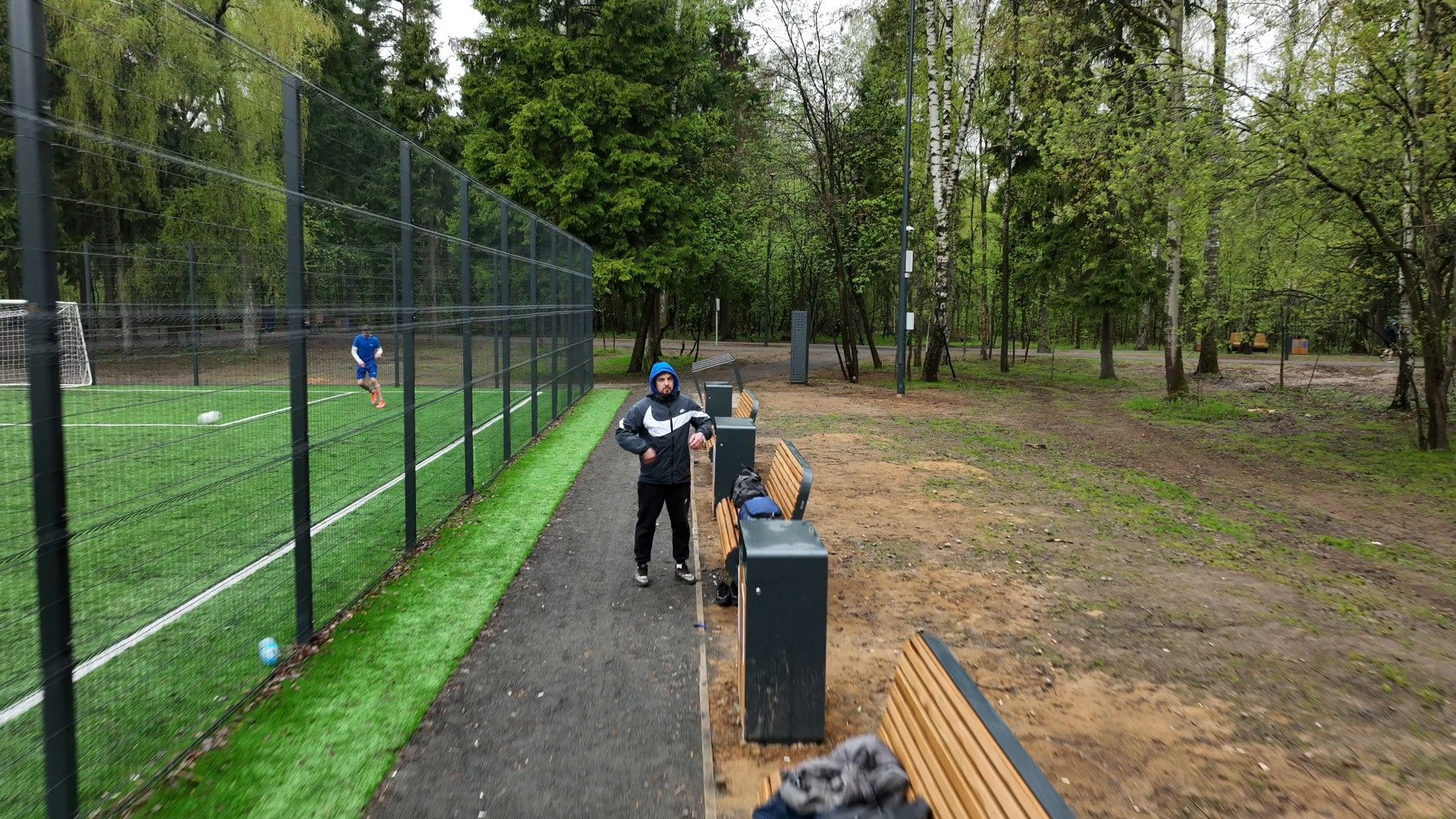 балашиха, парк, ольгинский,видео с коптера,