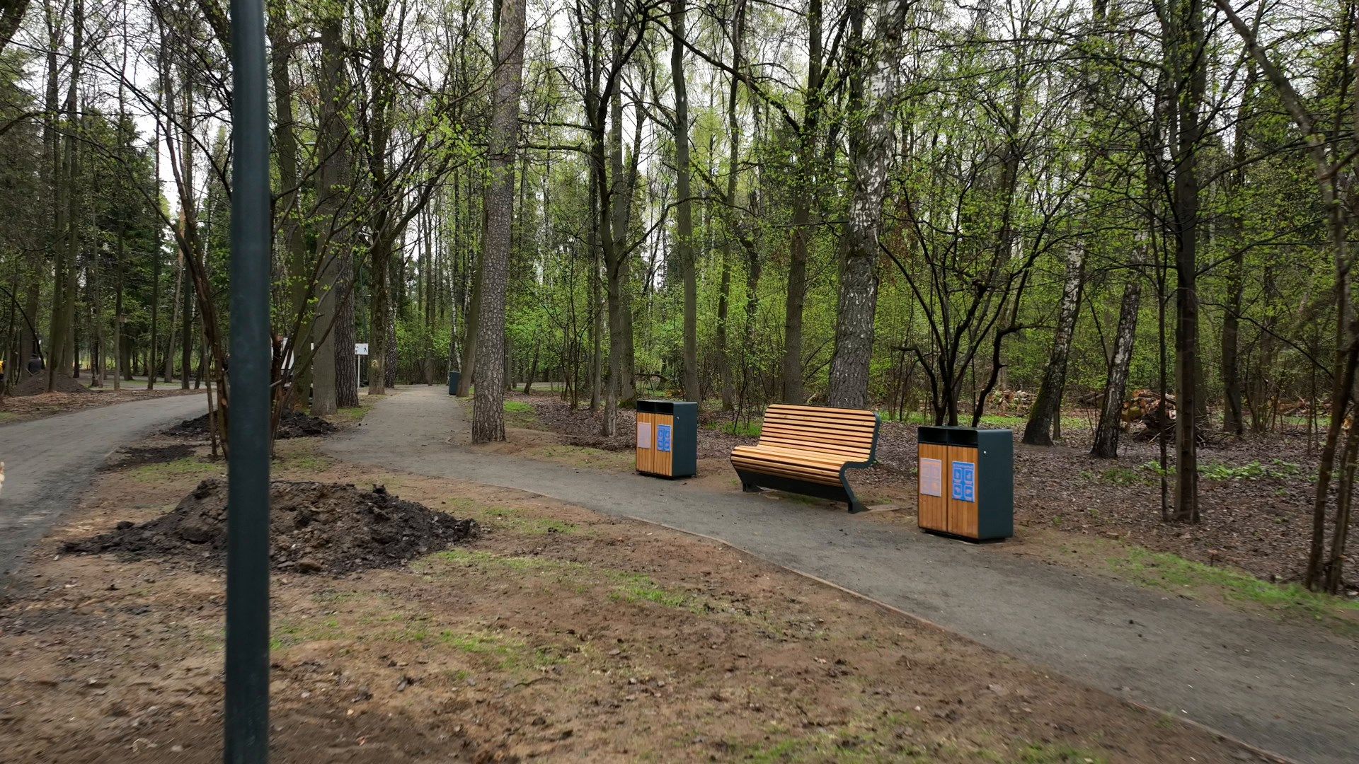 балашиха, парк, ольгинский,видео с коптера,