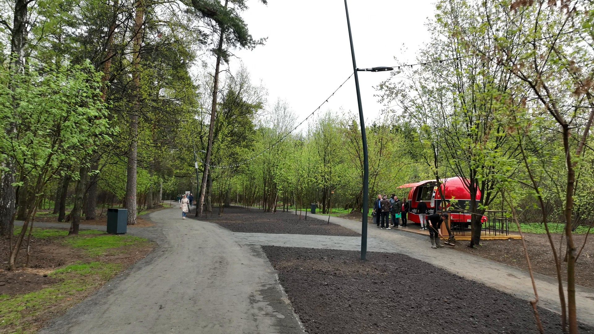 балашиха, парк, ольгинский,видео с коптера,