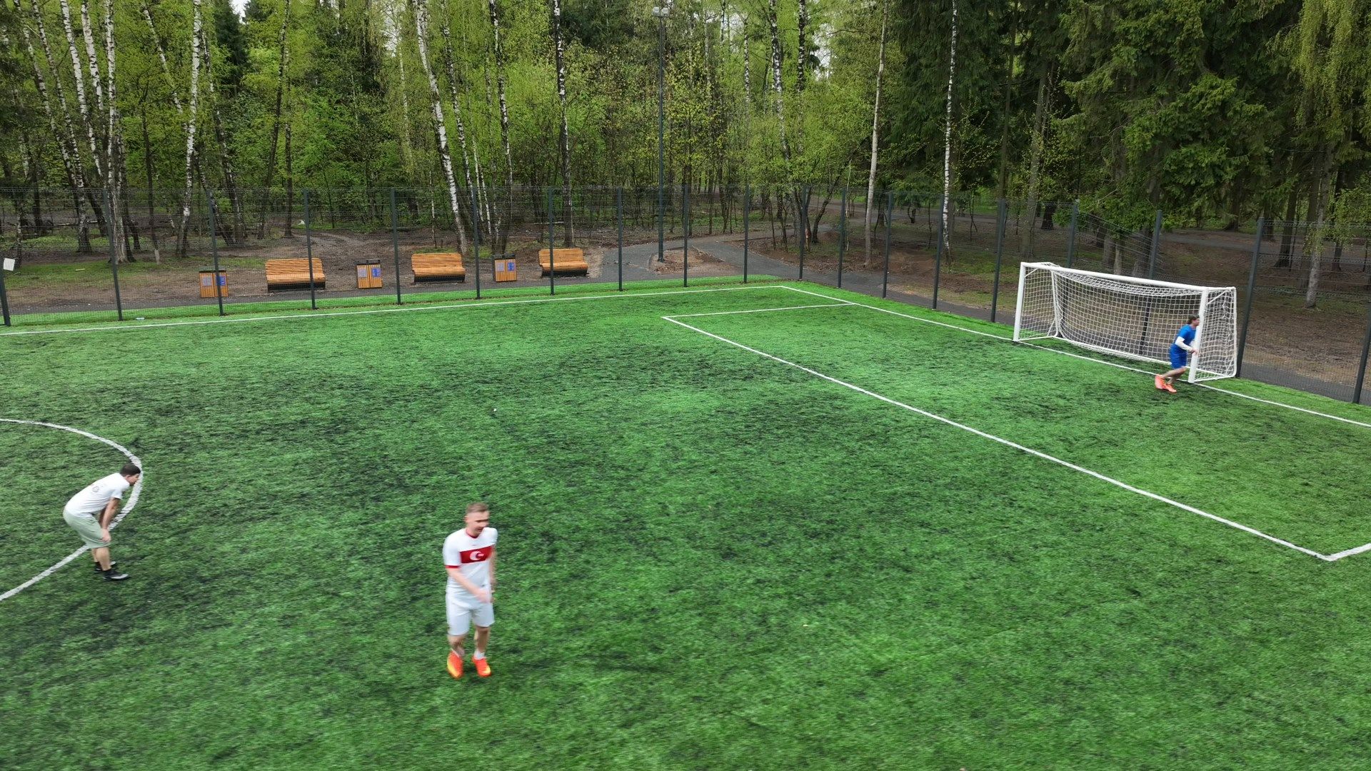 балашиха, парк, ольгинский,видео с коптера,