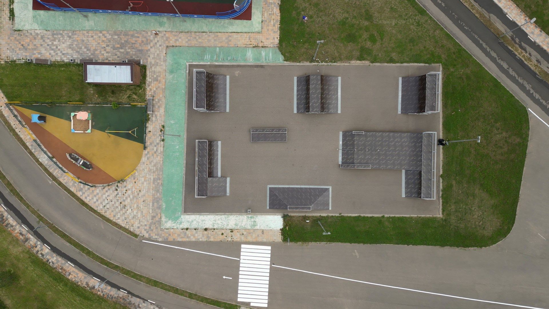 можайск, ривьера, горка, парк,видео с коптера,