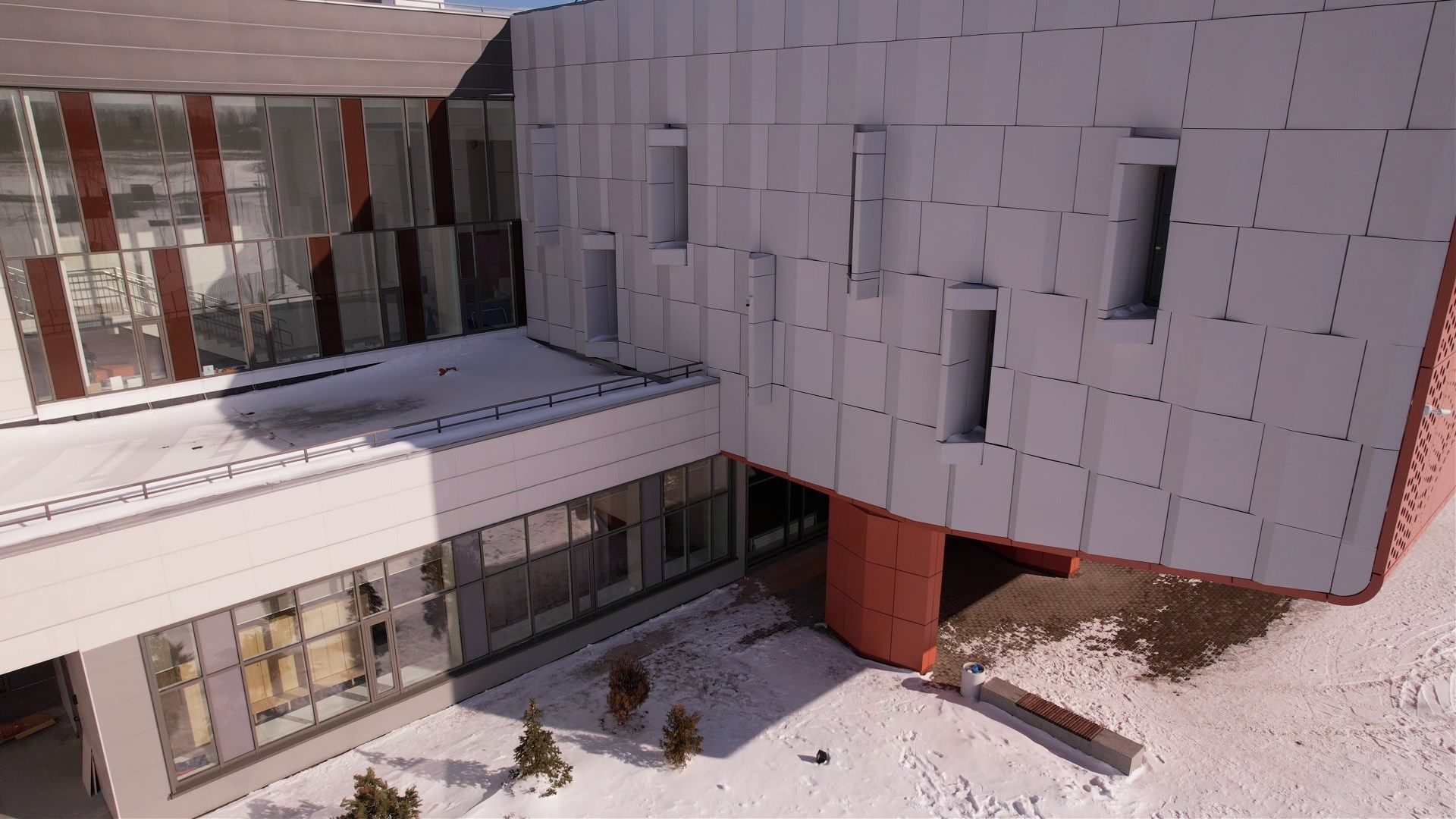 школа, можайск,видео с коптера,