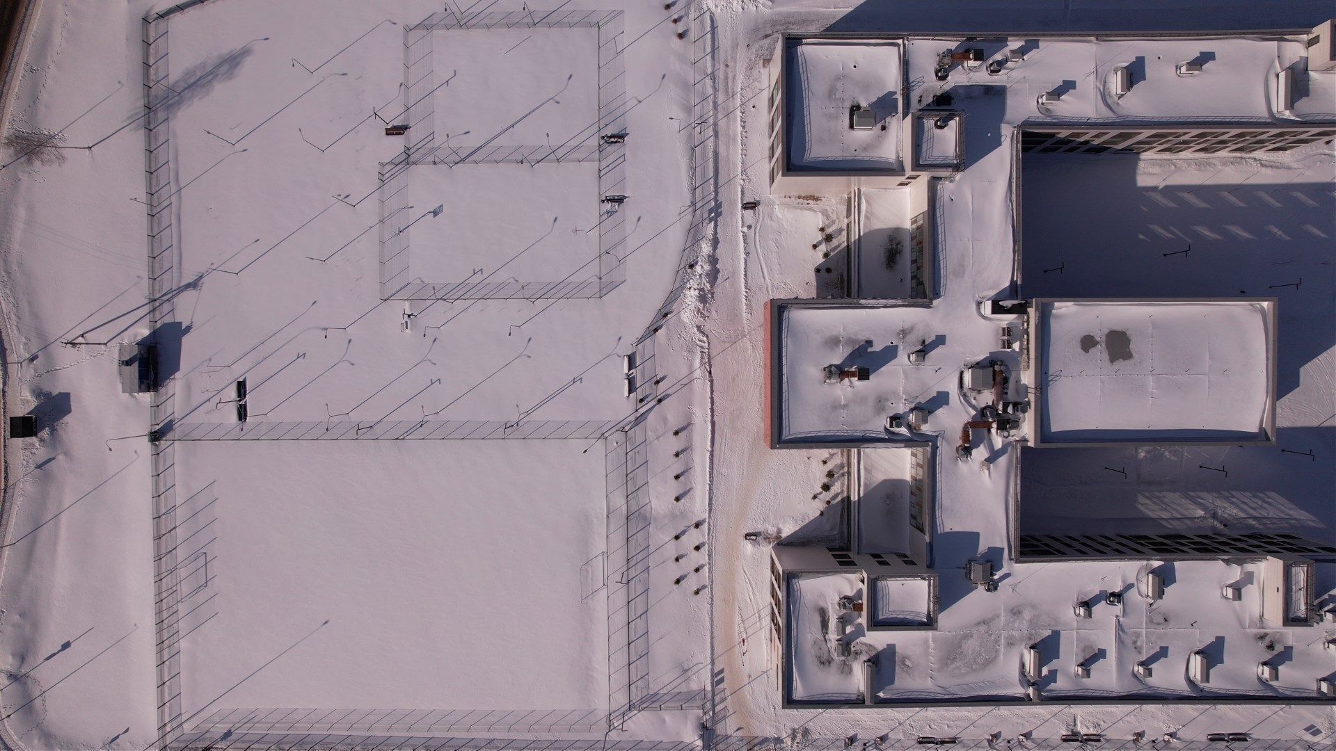 школа, можайск,видео с коптера,