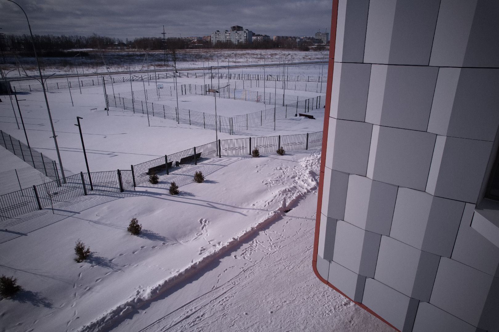 школа, можайск,видео с коптера,