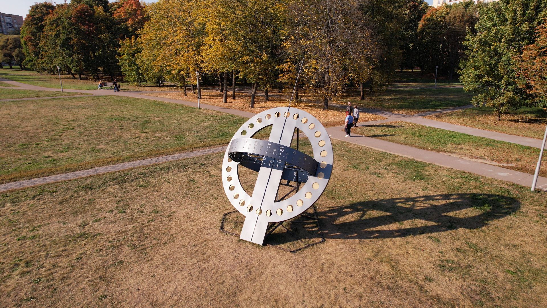 черноголовка, обсерватория, башня, школа,видео с коптера,