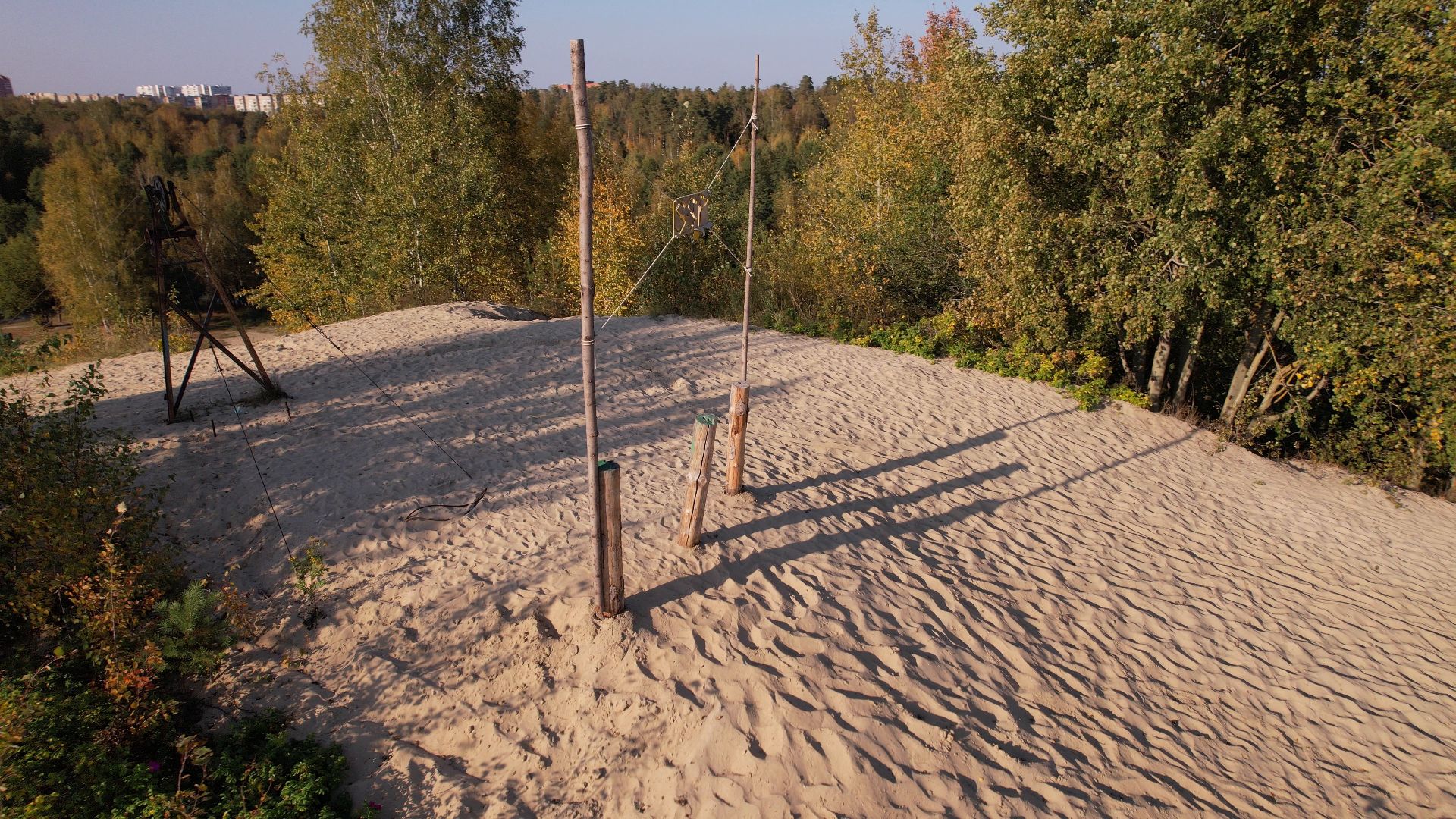 песчанка, гора, черноголовка,видео с коптера,