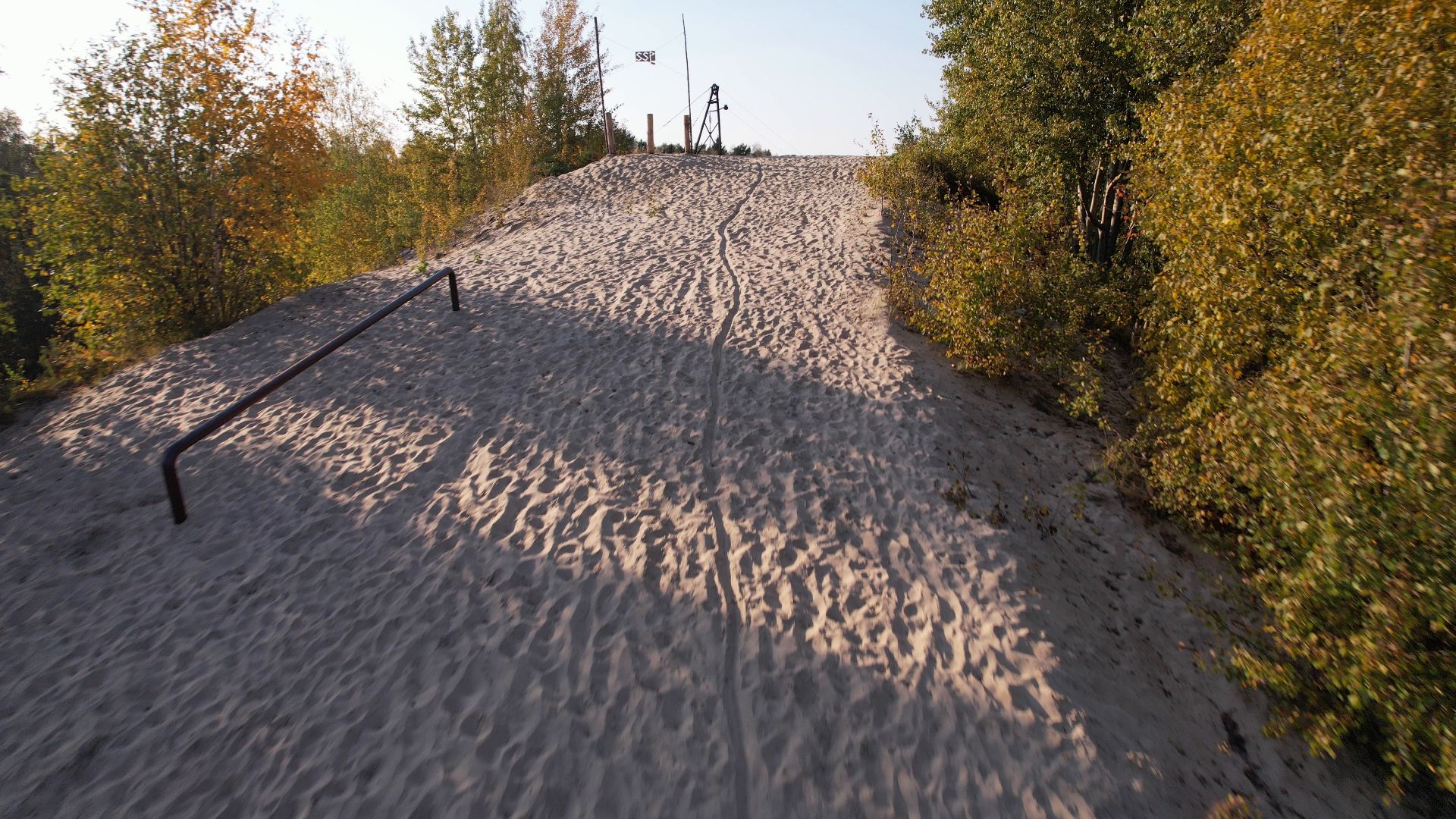 песчанка, гора, черноголовка,видео с коптера,