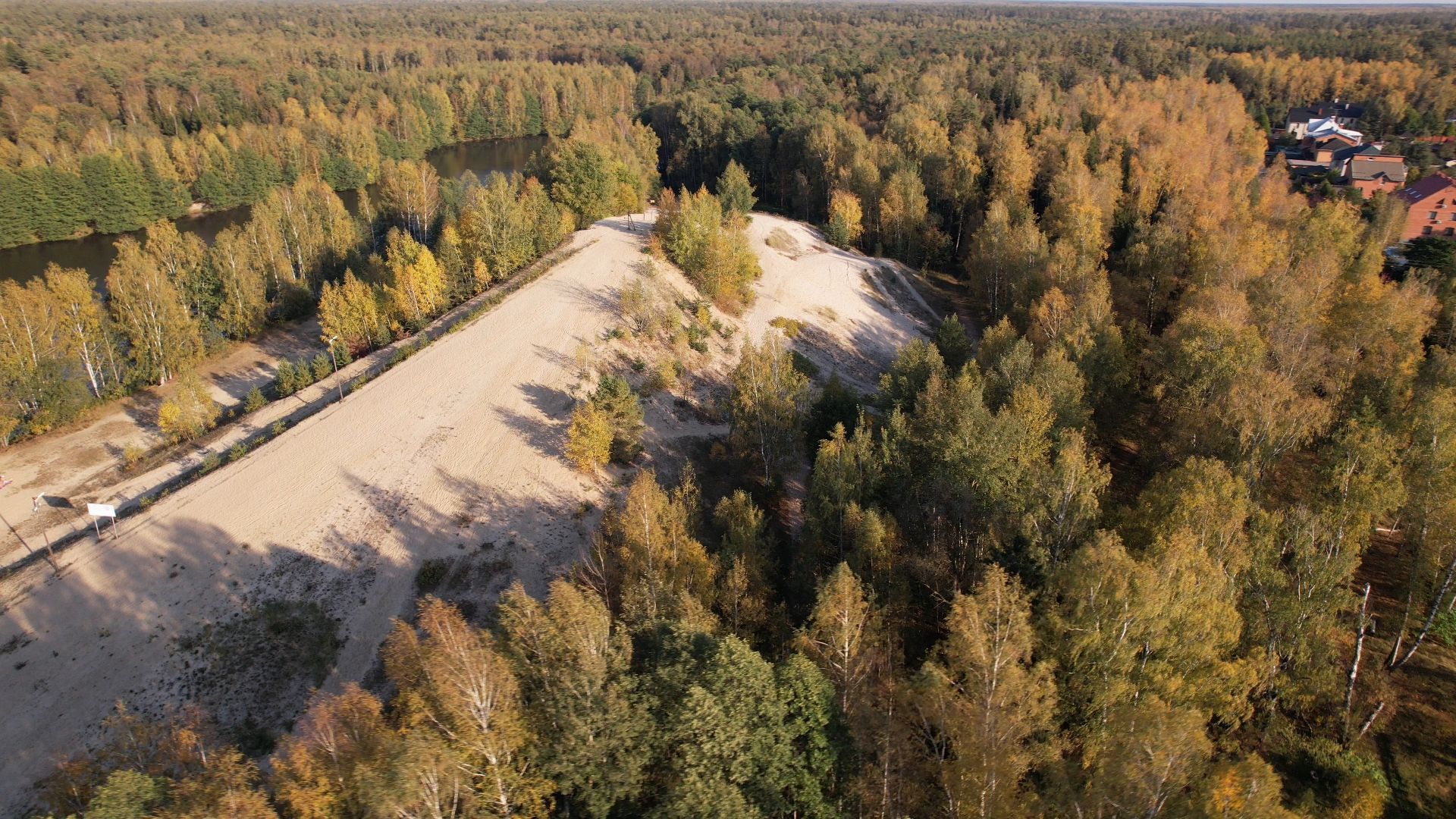 песчанка, гора, черноголовка,видео с коптера,