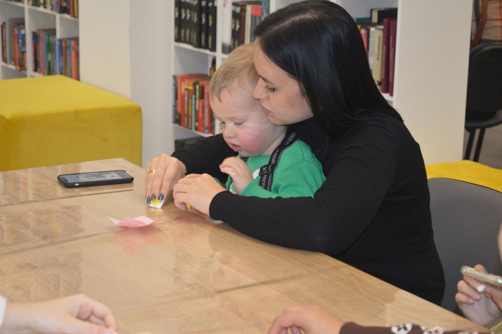 шатура, городской округ, городской округ люди, мероприятие,закладки, библиотека, мастер-класс,