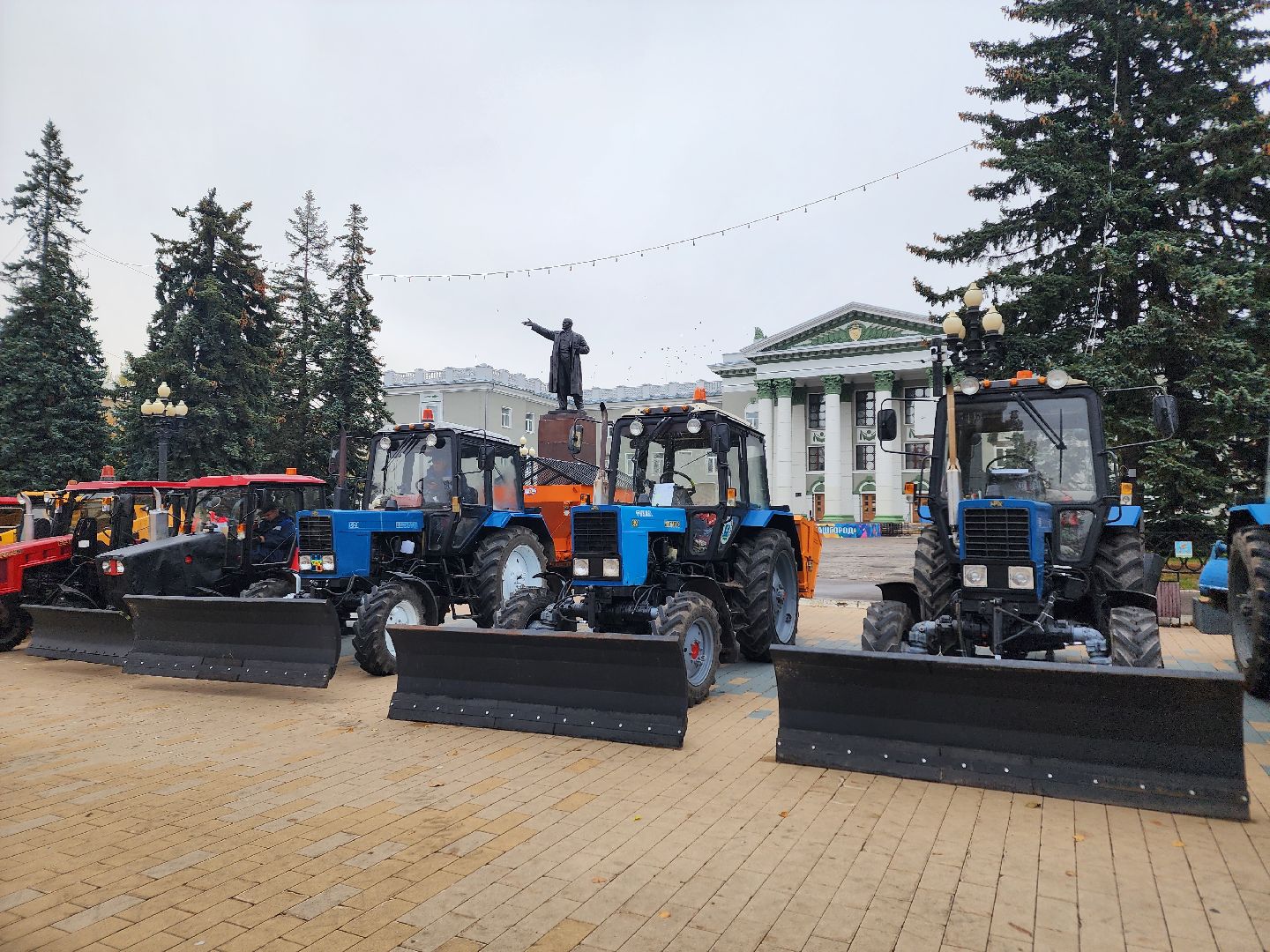 ступино, жкх, смотр техники,