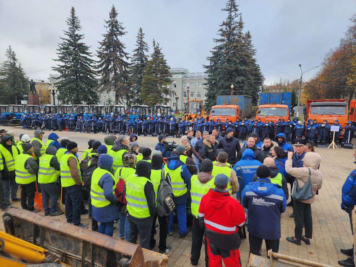 ступино, жкх, смотр техники,