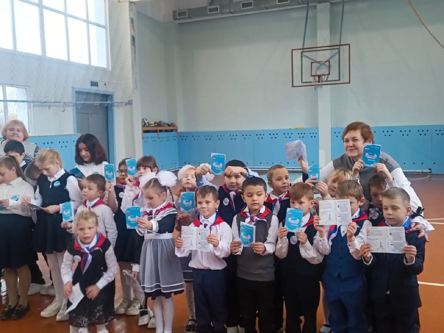 волоколамск, теряево, школа, школьники, школьная жизнь, орлята россии, младшеклассники, начальная школа, дети,