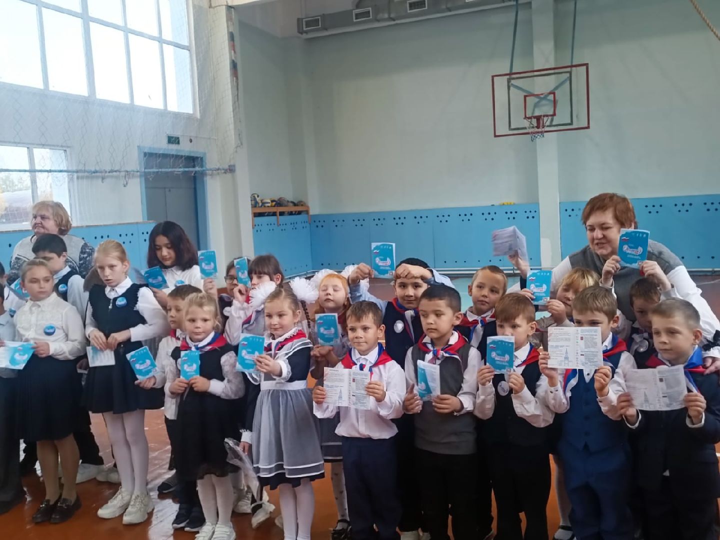 волоколамск, теряево, школа, школьники, школьная жизнь, орлята россии, младшеклассники, начальная школа, дети,