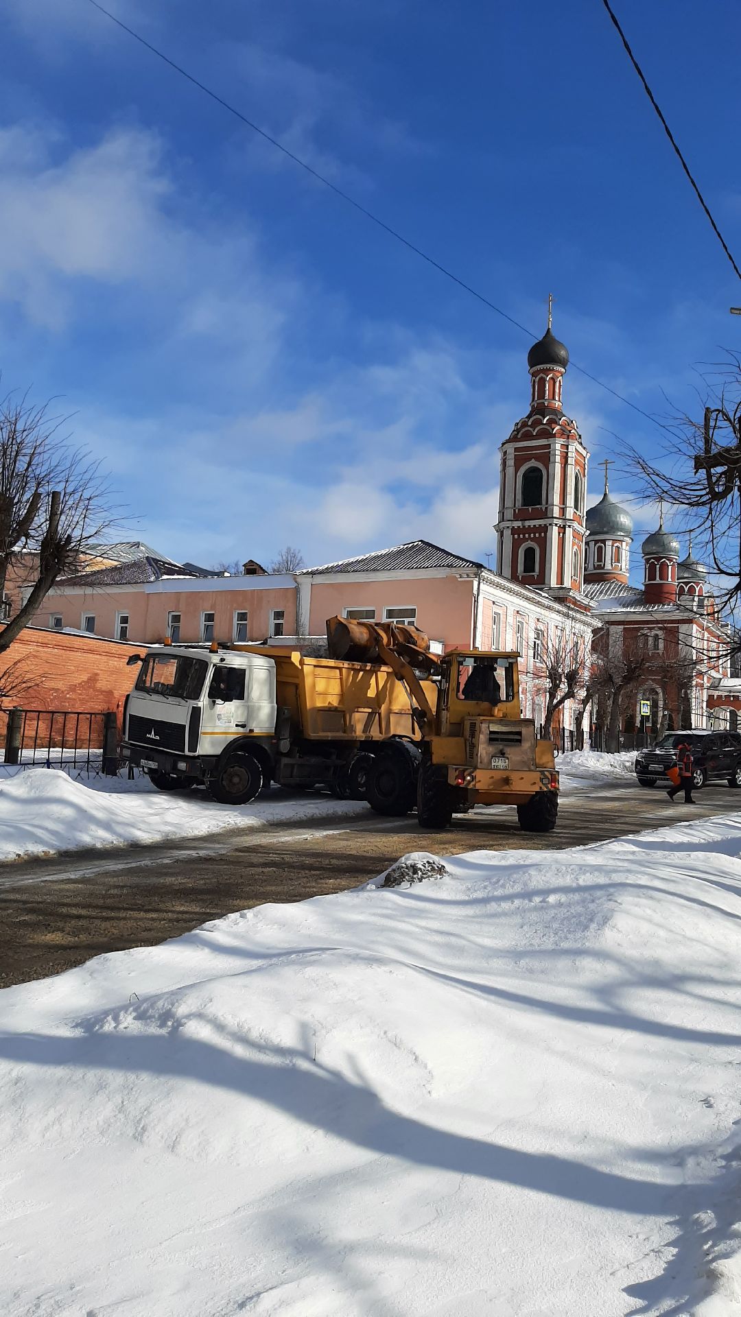 снег, ЖКХ, Серпухов