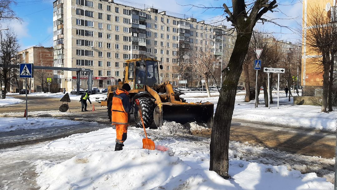 снег, ЖКХ, Серпухов