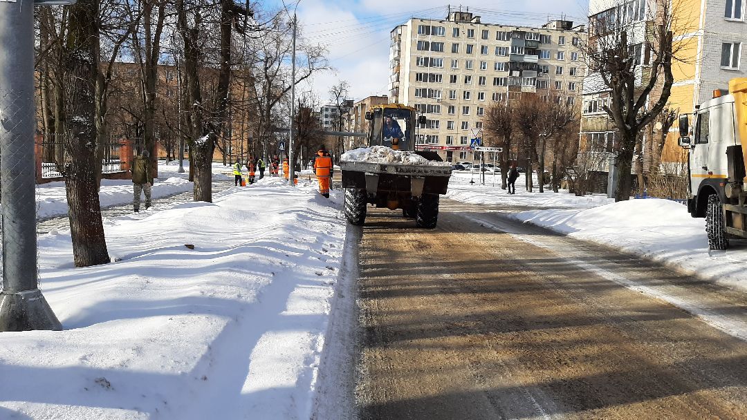 снег, ЖКХ, Серпухов