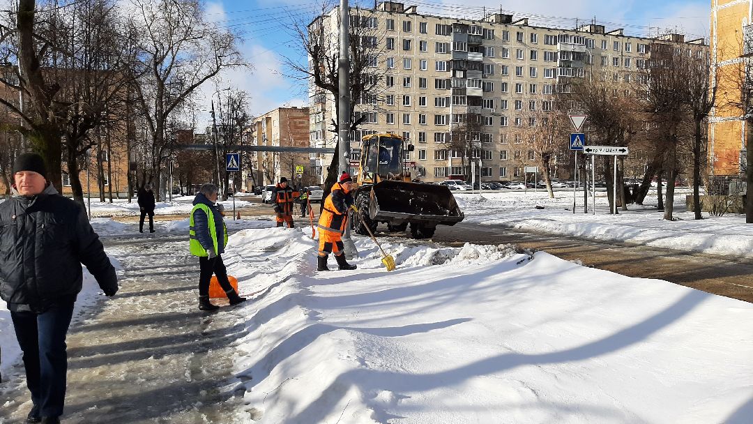 снег, ЖКХ, Серпухов