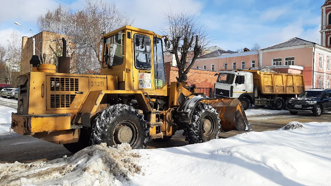 снег, ЖКХ, Серпухов