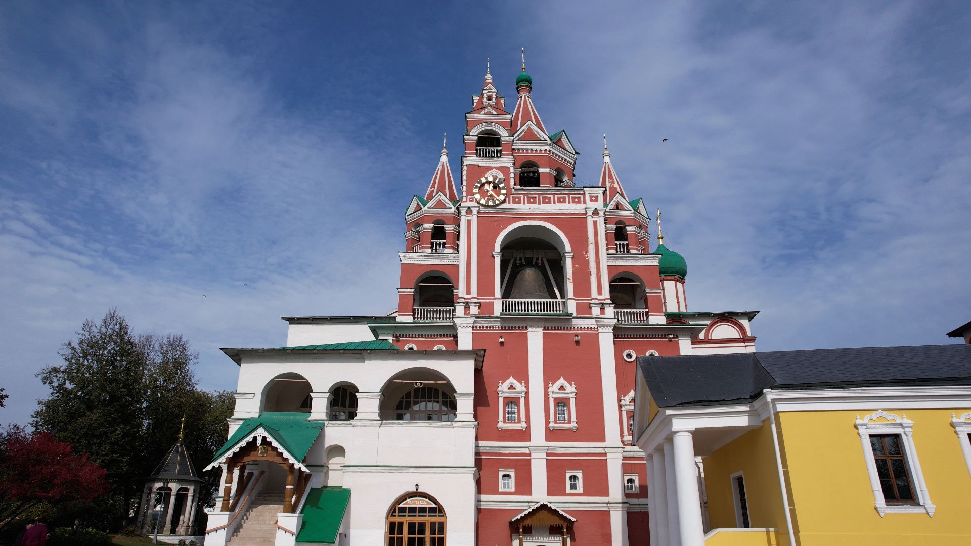 монастырь, одинцово, приют,видео с коптера,