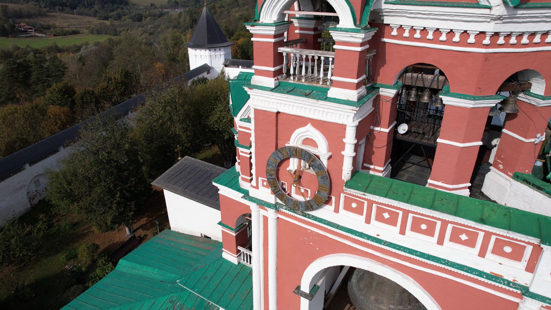 монастырь, одинцово, приют,видео с коптера,