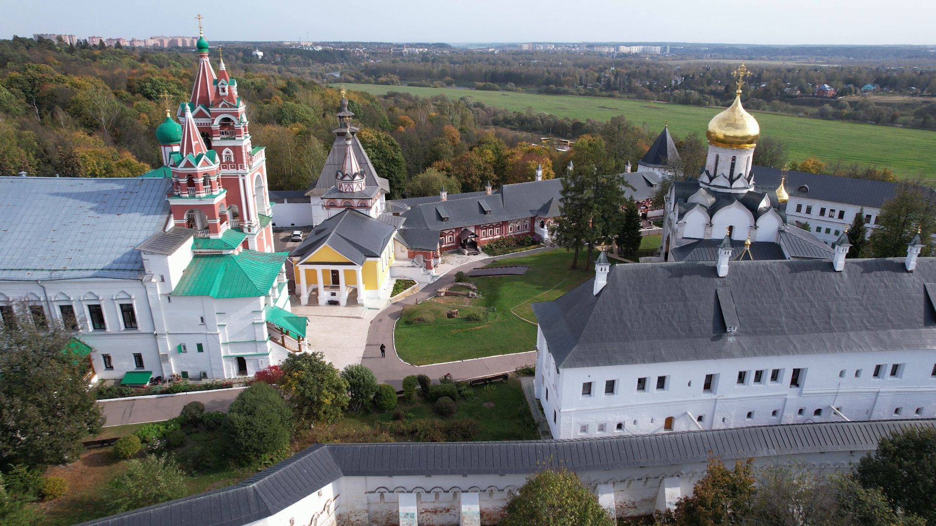 монастырь, одинцово, приют,видео с коптера,