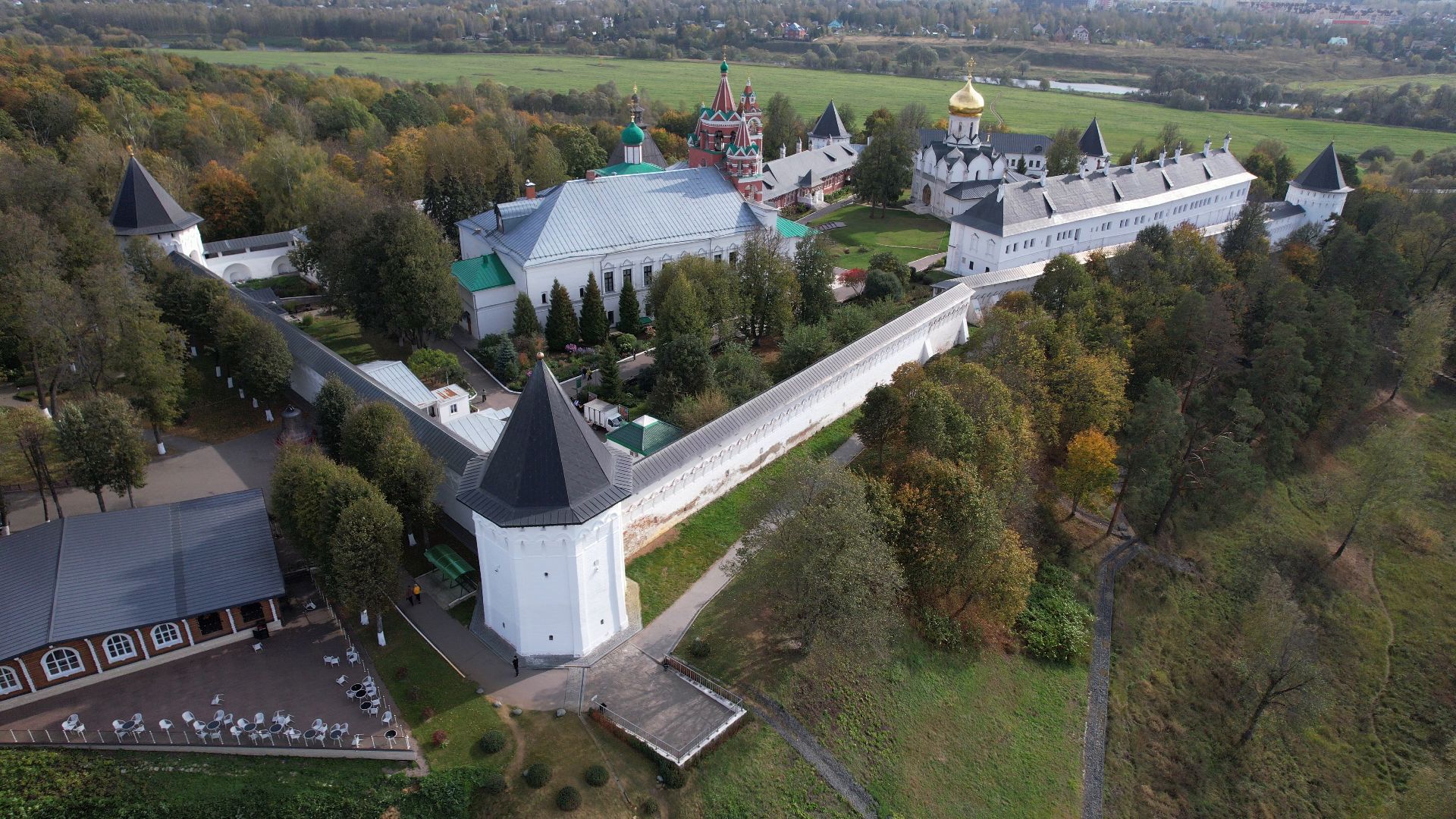 монастырь, одинцово, приют,видео с коптера,