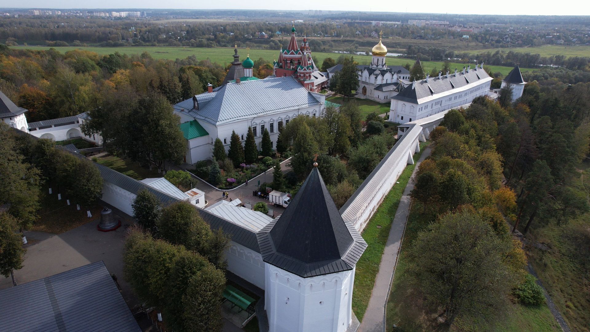 монастырь, одинцово, приют,видео с коптера,