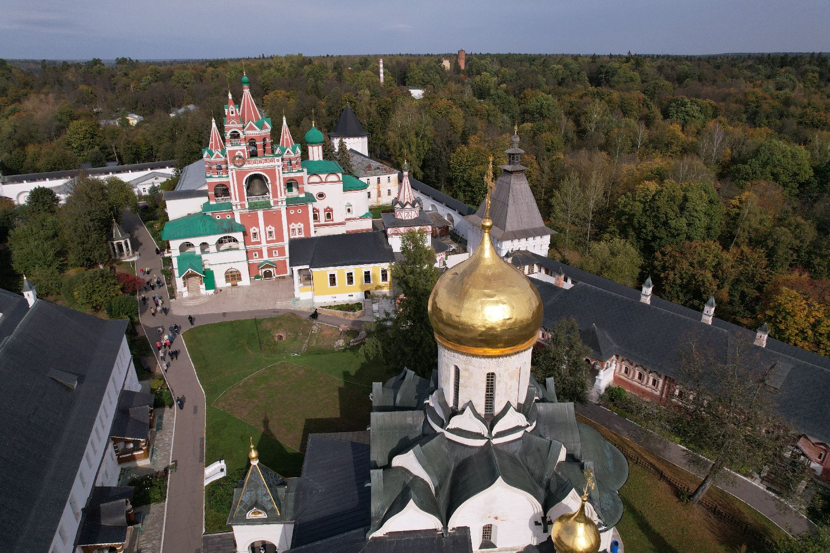 монастырь, одинцово, приют,видео с коптера,