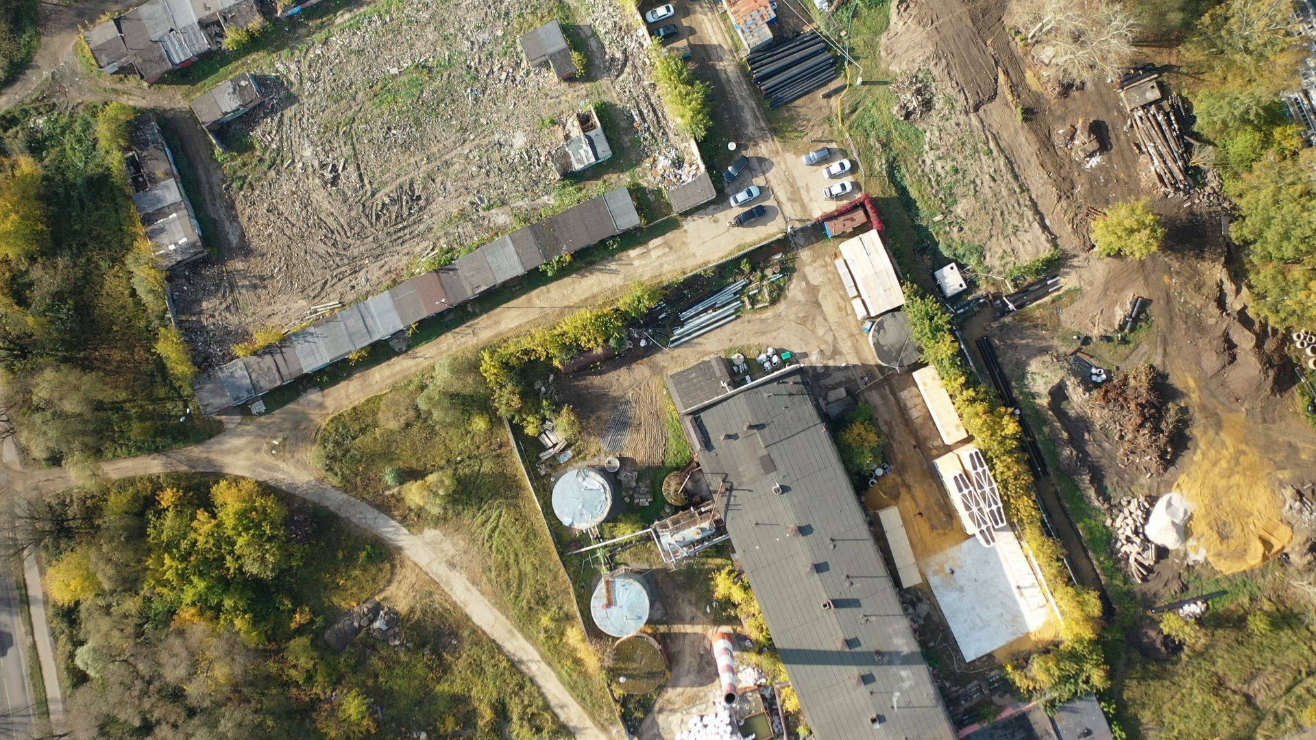 котельная, тепло, воскресенск,видео с коптера,