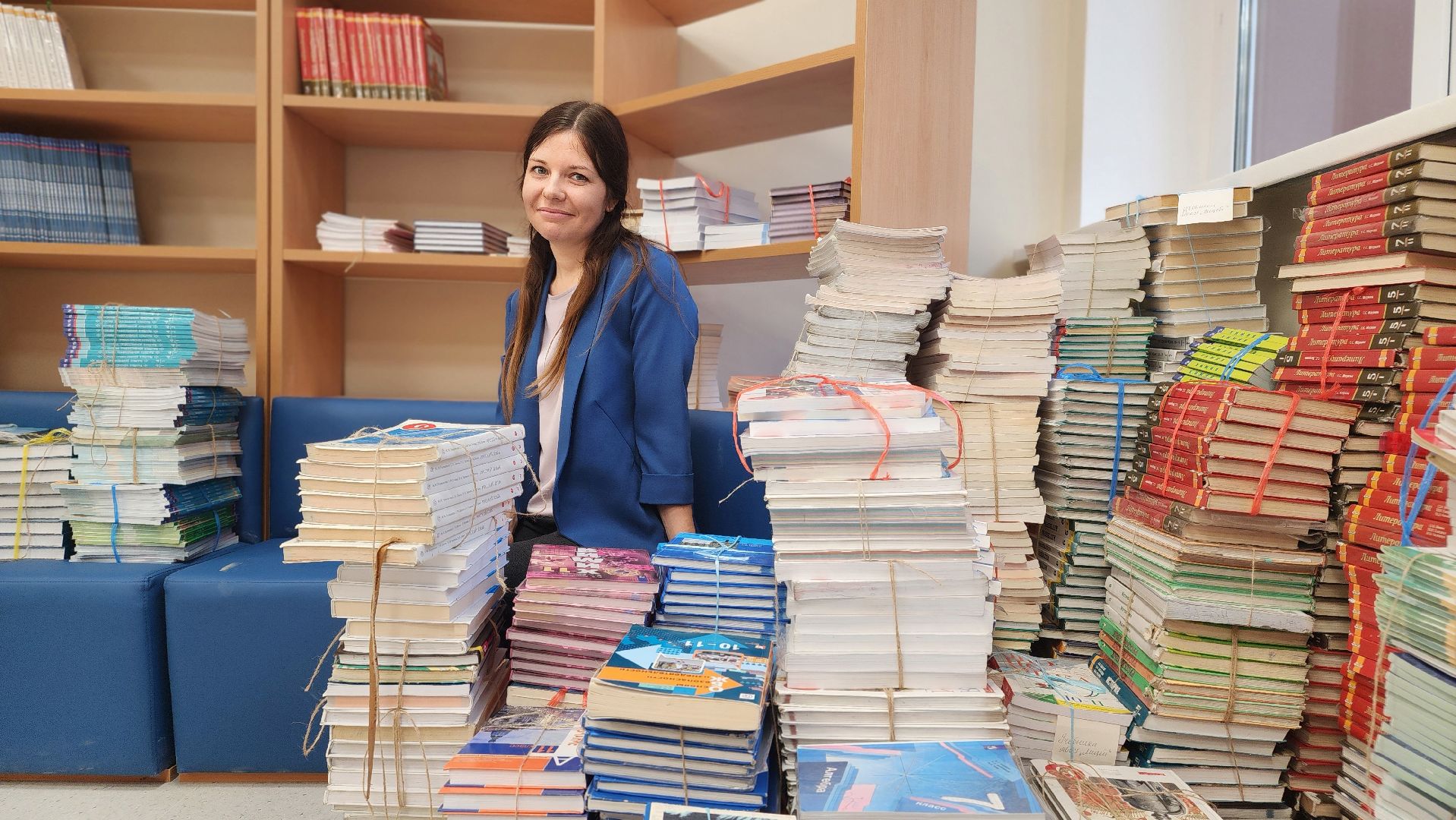 Школа, Библиотека, праздник, ремонт, Протвино,