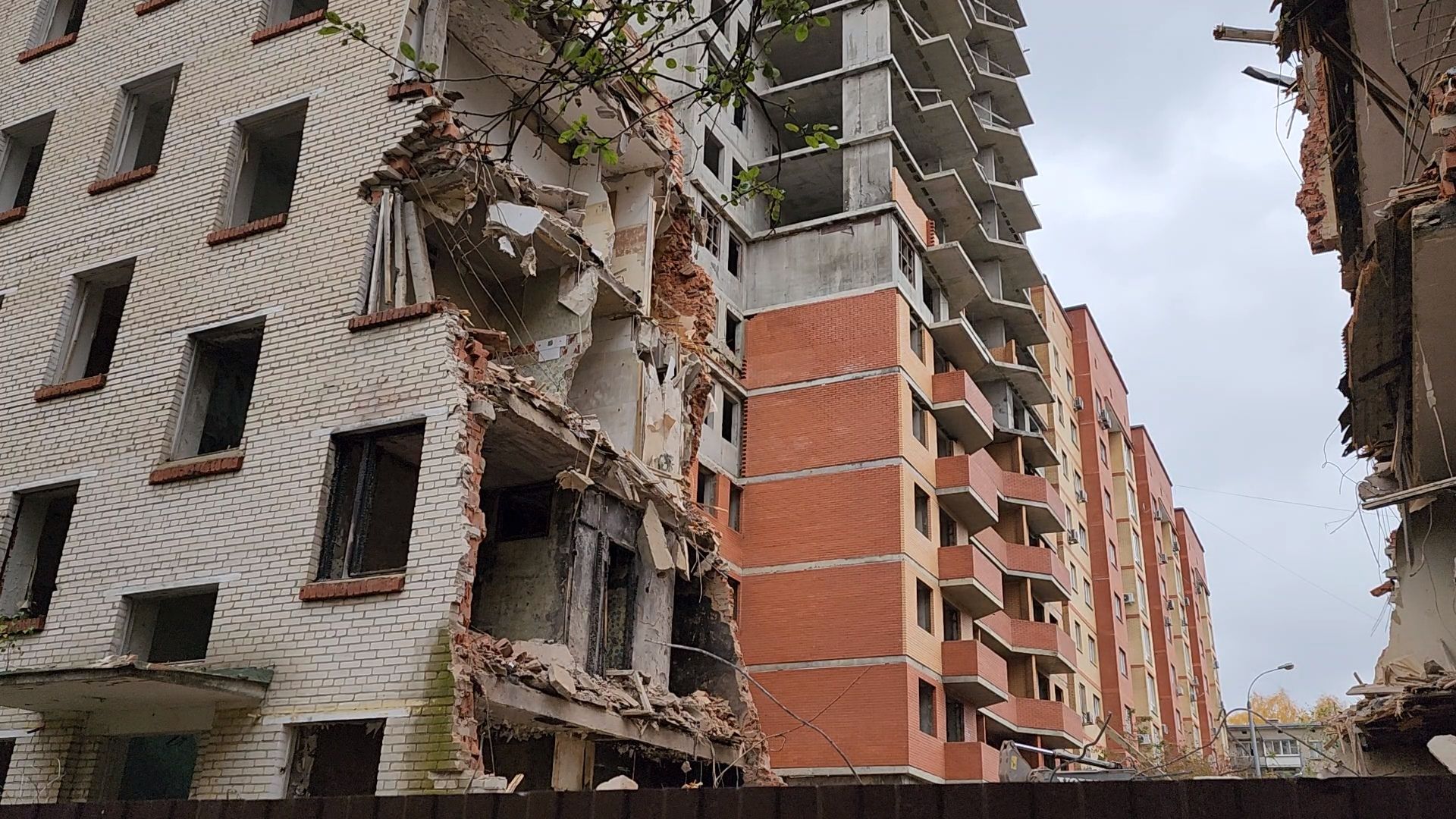 одинцово, дом, строительство, снос, недострой,