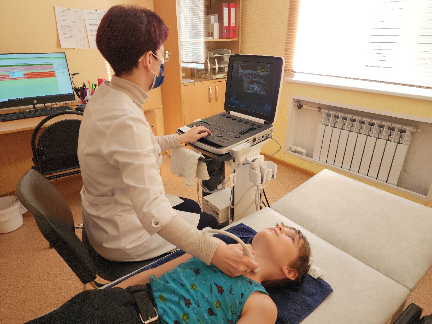 кашира, детская поликлиника, узи, диагностика, новое оборудование,