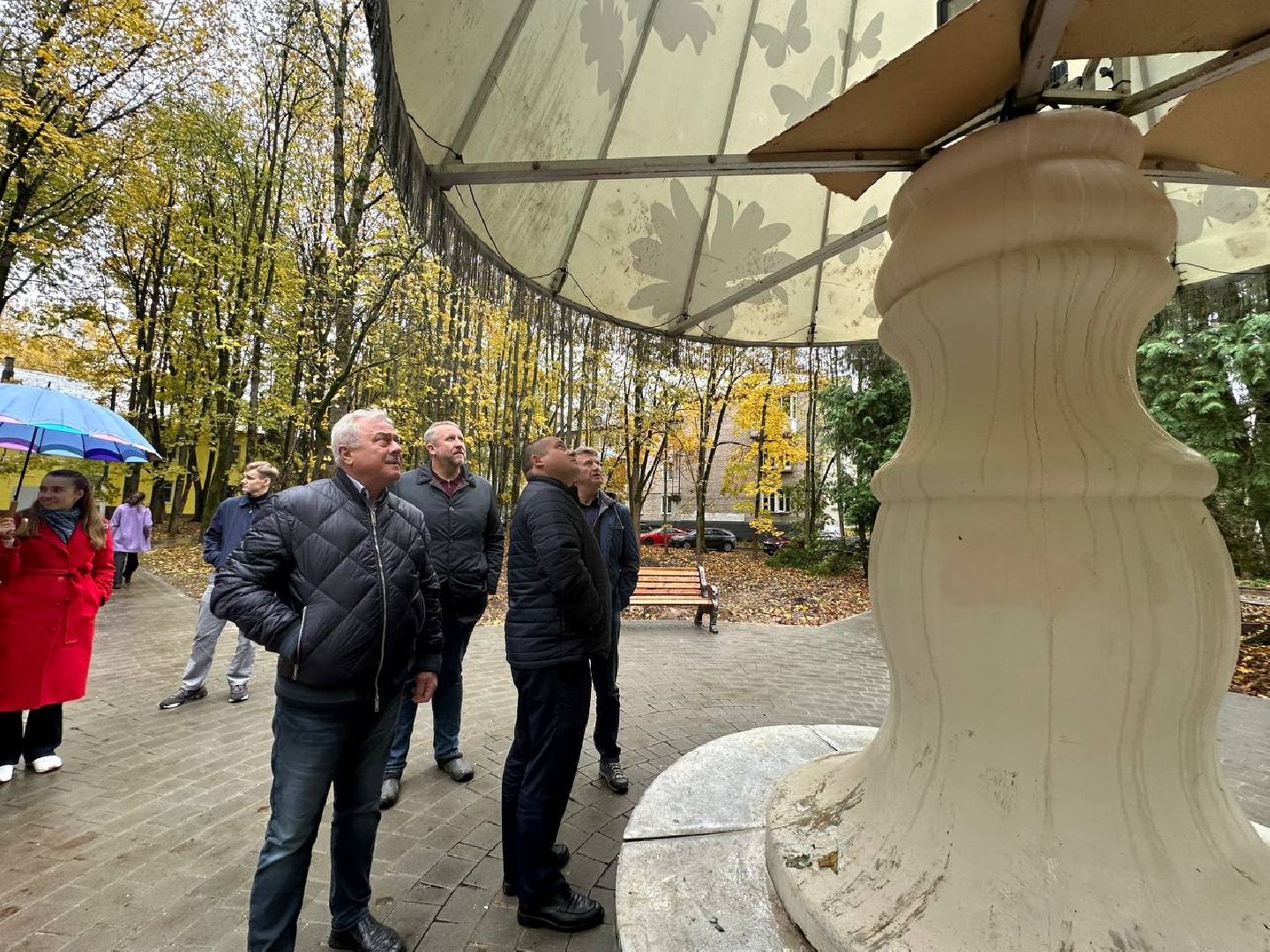 Сквер у лампы, благоустройство парков, комфортная городская среда, селятино, наро-фоминск,