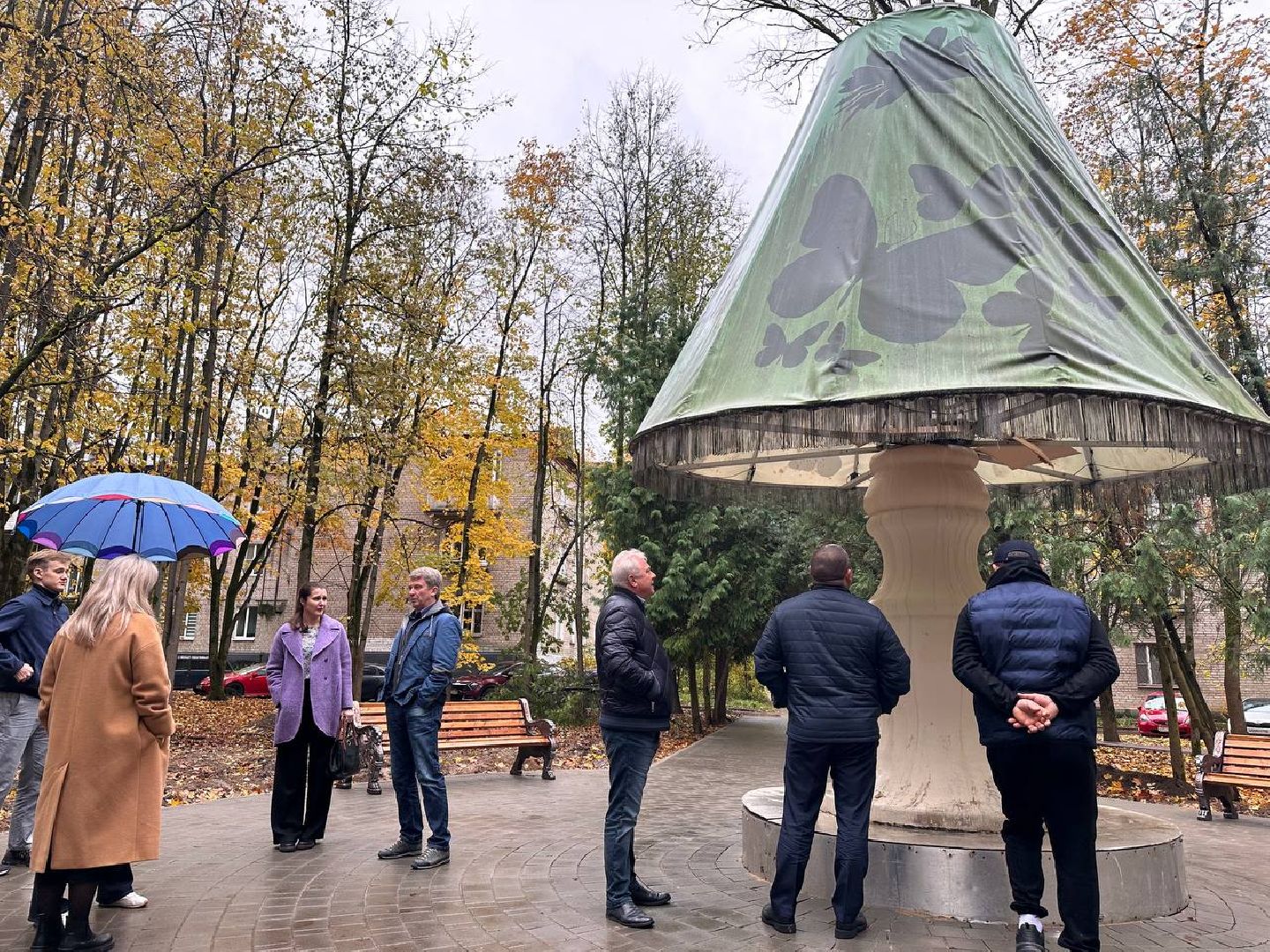 Сквер у лампы, благоустройство парков, комфортная городская среда, селятино, наро-фоминск,