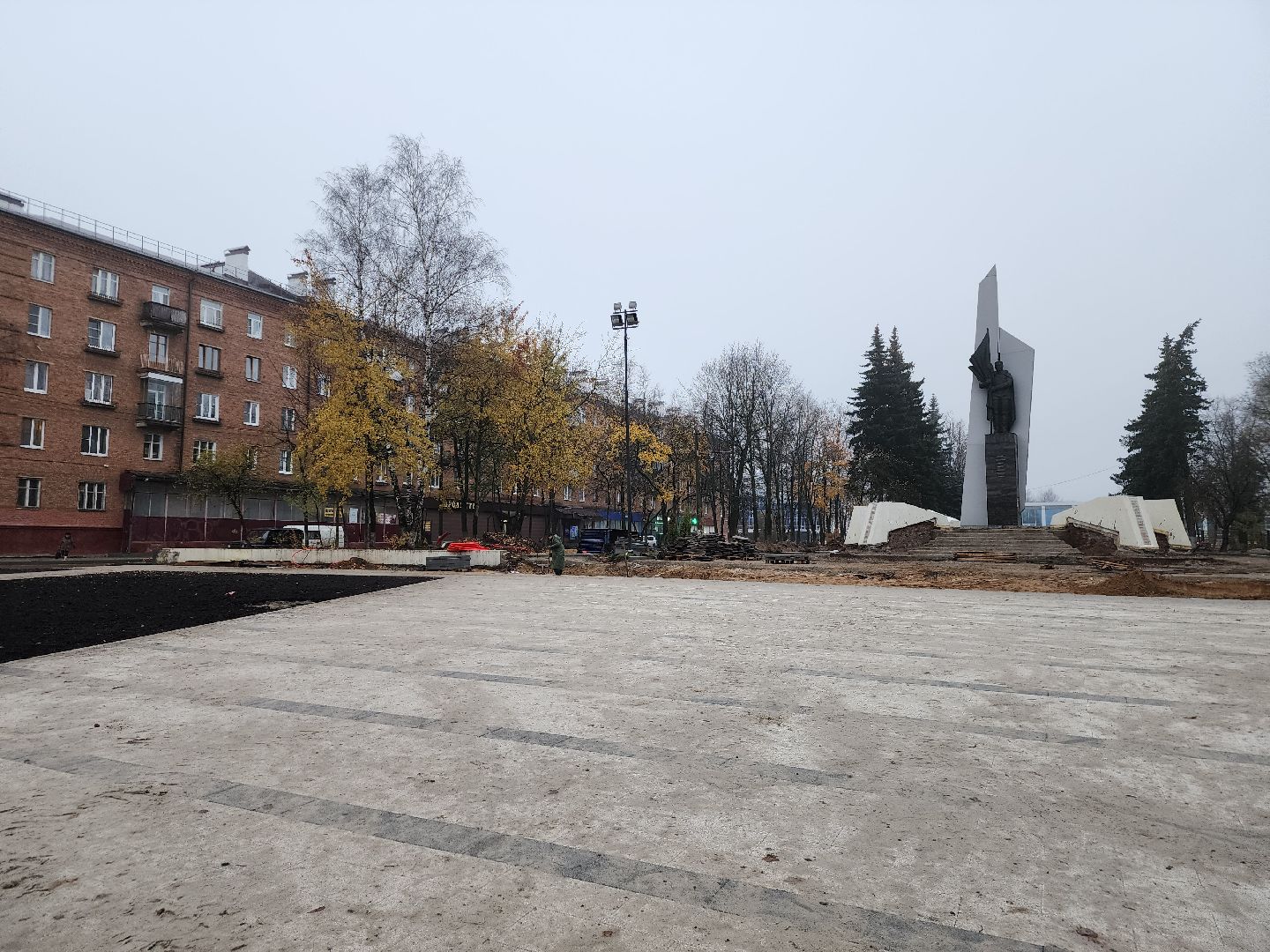 благоуйстройство, сквер, площадь, фрязино,