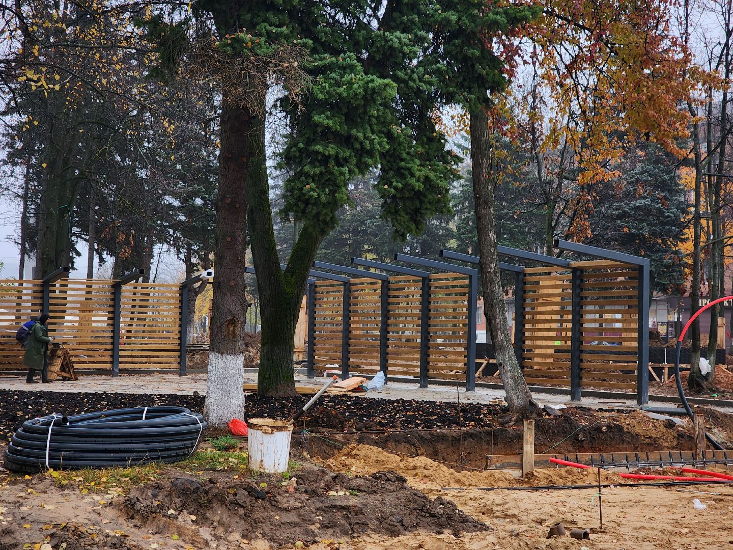 благоуйстройство, сквер, площадь, фрязино,