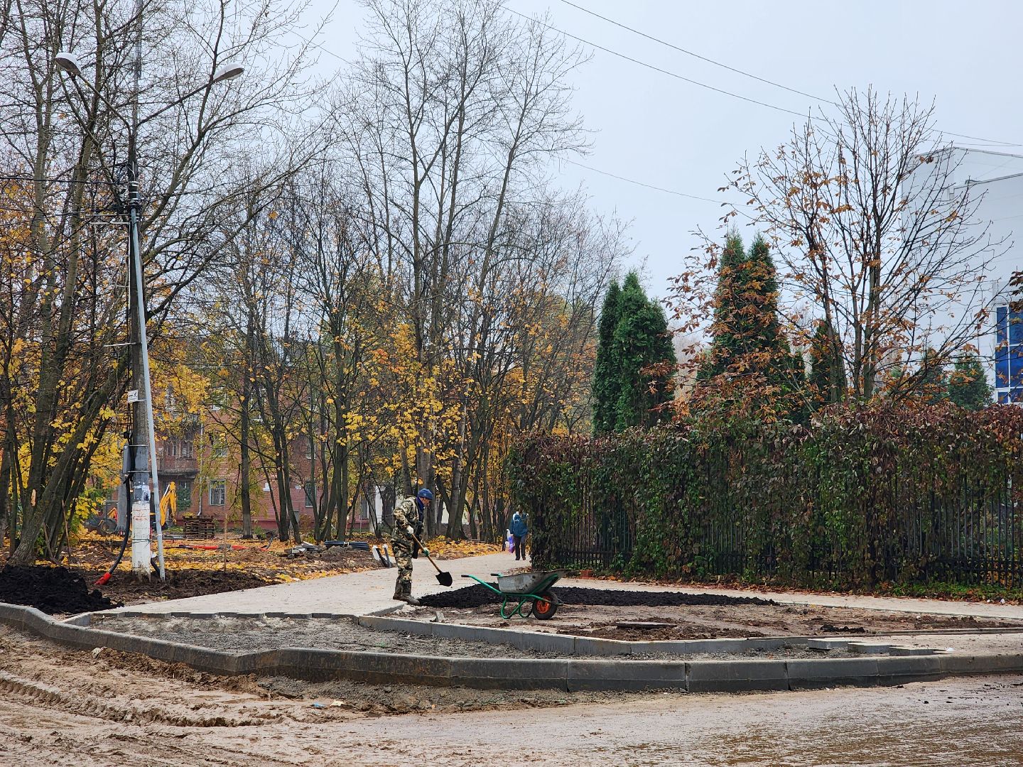 благоуйстройство, сквер, площадь, фрязино,